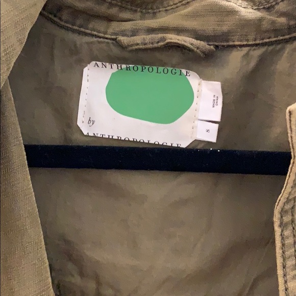 Anthropologie olive green jacket - Picture 3 of 4